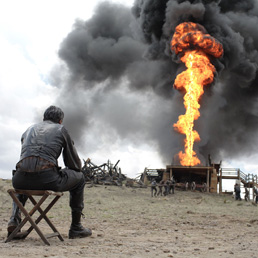 Daniel Day-Lewis in una scena delfilm "Il petroliere" (Afp)