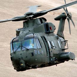 L'elicottero AW101 di AgustaWestland