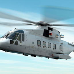 Un'elicottero AgustaWestland. (Ansa)