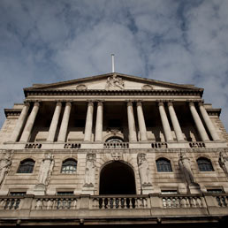 La sede della BoE, Londra (Bloomberg)