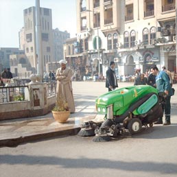 Ripartire da piazza Tahrir.  italiana la societ che al Cairo ha ripulito il luogo divenuto il simbolo della primavera egiziana