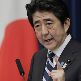 Il premier giapponese, Shinzo Abe