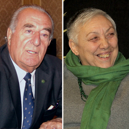 Giancarlo Gentilini, Manuela Dal Lago. (Fotogramma)