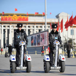 Pechino, la sede del Parlamento in Piazza Tienanmen dove si svolgerà il Congresso- Afp