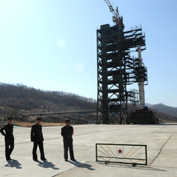 Corea Nord: Ban, lancio missile viola risoluzioni Onu. Nella foto una piattaforma per il lancio dei missili coreani