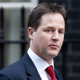 Il vicepremier britannico Nick Clegg (Afp)