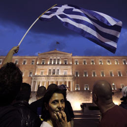 Manifestazione contro i tagli alle pensioni (AFP)