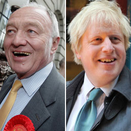 Ken Livingstone e Boris Johnson