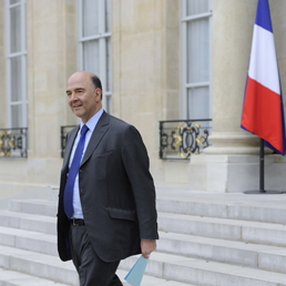 Il ministro delle Finanze francese Pierre Moscovici