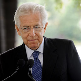 Nella foto il presidente del Consiglio, Mario Monti