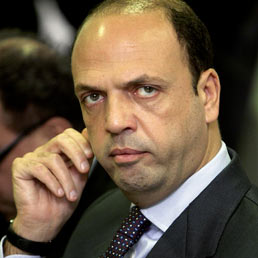 Il Guardasigilli Angelino Alfano, la riforma della giustizia serve ai cittadini, non a Berlusconi (Fotogramma)