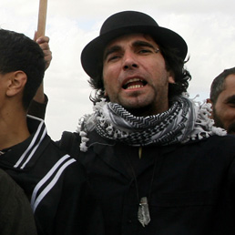 Vittorio Arrigoni in una foto d'archivio (Afp)