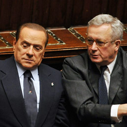 Berlusconi stretto tra Bossi Tremonti: voto in Parlamento non mi fa paura, con la Lega tutto ok