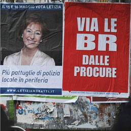 Lassini, autore dei manifesti anti pm, non può essere cancellato dalla lista elettorale