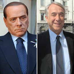 Silvio Berlusconi e Giuliano Pisapia