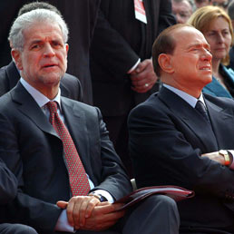 Roberto Formigoni e Silvio Berlusconi (ImagoEconomica)