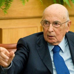 Visita del Presidente della Repubblica Giorgio Napolitano a Napoli. Set 30, 2011 (Foto IPP/Felice De Martino)