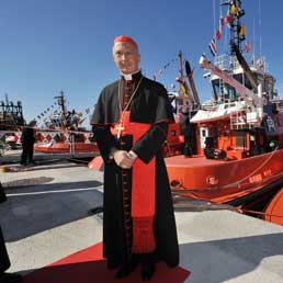 Cardinale Angelo Bagnasco (Ansa)