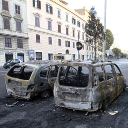 Roma il giorno dopo (Ansa)