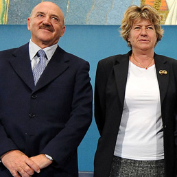 Luigi Angeletti e Susanna Camusso (Ansa)