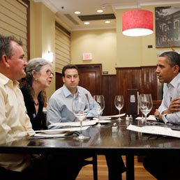 Cena con Obama (Ap)
