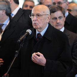 presidente della Repubblica Giorgio Napolitano (Space24)