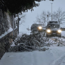 Tempo, nevica nel Nord-Ovest: in Valle d'Aosta sopra 1.000 metri quota, chiuso il Colle della Maddalena