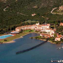 Hotel Cala di Volpe in Costa Smeralda. (Ansa)