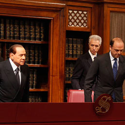 La dietrologia di Berlusconi: il Pdl ha lasciato il Governo per agevolare le riforme, non per lo spread (Ansa)