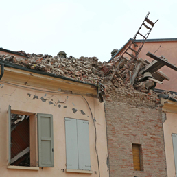 La nuova scossa di terremoto (Ansa)