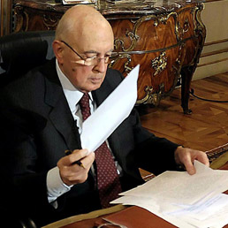Giorgio Napolitano (Ansa)