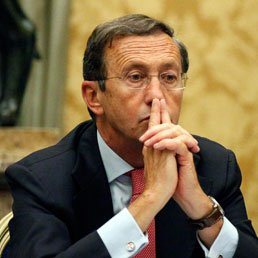 Il Presidente della Camera Gianfranco Fini. (Ansa)