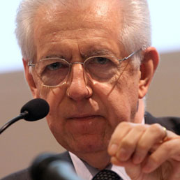 Il presidente del Consiglio Mario Monti (Ansa)