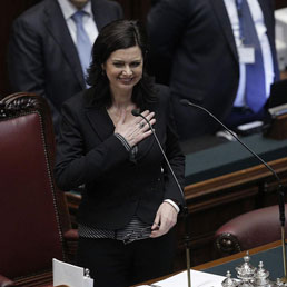 La presidente della Camera, Laura Boldrini (Ansa)
