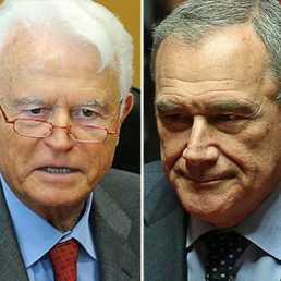 Giancarlo Caselli e Pietro Grasso