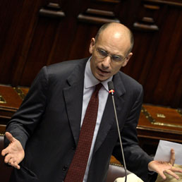 Il presidente del Consiglio, Enrico Letta (Afp)