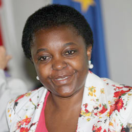 Il ministro per l'Integrazione, Cecile Kyenge (Ansa)