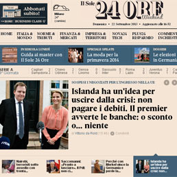 Il Sole 24 Ore.com premiato ai Macchianera Awards come miglior sito economico