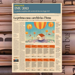 Imu 2013, sul Sole 24 Ore tutte le novità sulle detrazioni: ecco chi deve pagare e chi no