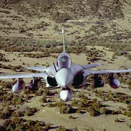 Nella foto il caccia francese Dassault Rafale