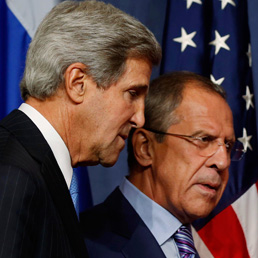 John Kerry e Sergey Lavrov (Ap)