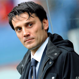 L'allenatore della Roma Vincenzo Montella ( Ansa-Ettore Ferrari)