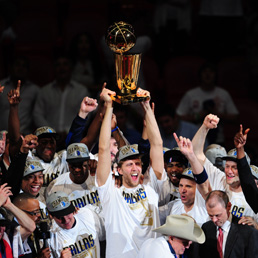 Nba, Dallas Mavericks vincono il titolo 2011 (Afp)