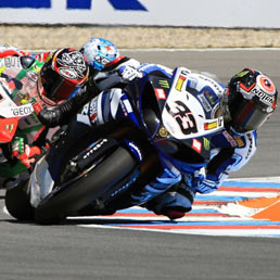 Melandri e Biaggi, a Brno dominano gli italiani (Afp Photo)