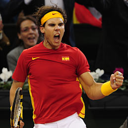 Nadal regala la quinta Davis alla Spagna (AFP Photo)