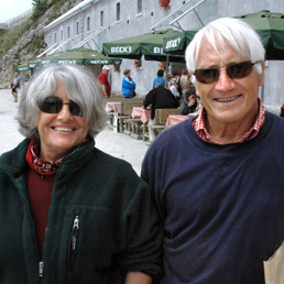 Rossana Podestà e Walter Bonatti (Olycom)