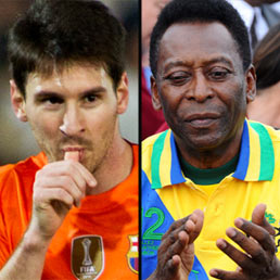 Lionel Messi e Pele'