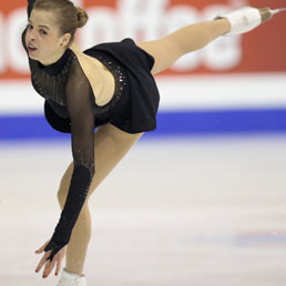 Carolina Kostner. (Afp)