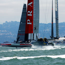 Louis Vuitton Cup, terzo punto per Luna Rossa