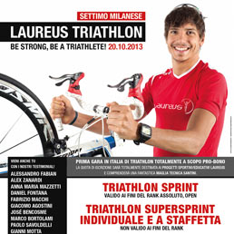 Laureus, 20 ottobre il Triathlon per sostenere la Fondazione Sport for good, con Alex Zanardi, Giacomo Agostini, Paolo Savoldelli & co.